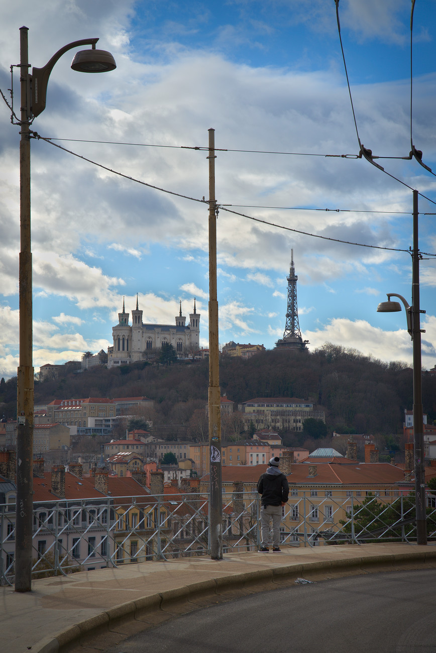 Vue sur Fourvière