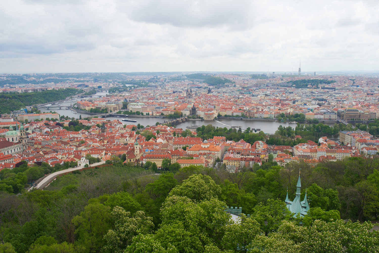 Vue sur Prague